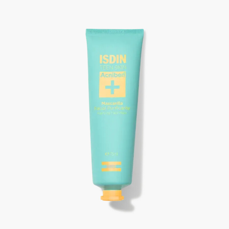 Isdin Acniben Mascarilla Purificante 75ml - Pieles Grasas - Limpieza Profunda y Control de Sebo Isdin Acniben Mascarilla Purificante 75ml - Pieles Grasas - Limpieza Profunda y Control de Sebo