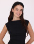 Vinchas Rígidas Classic Vincha Puffy Trenzada - Negro