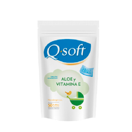 TOALLITAS HUMEDAS Q SOFT DOY PACK 50 UNIDADES ALOE VERA TOALLITAS HUMEDAS Q SOFT DOY PACK 50 UNIDADES ALOE VERA