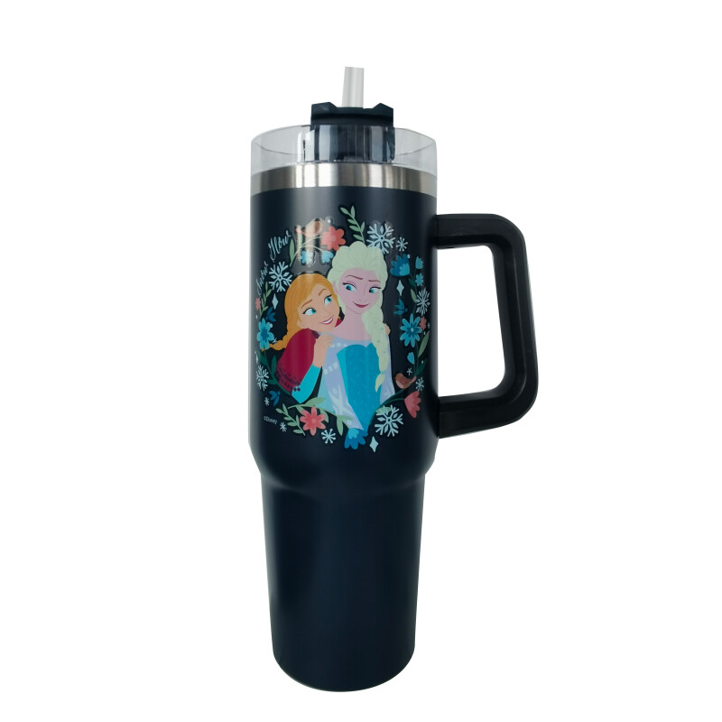 Botella Marvel Frozen Azul Marino