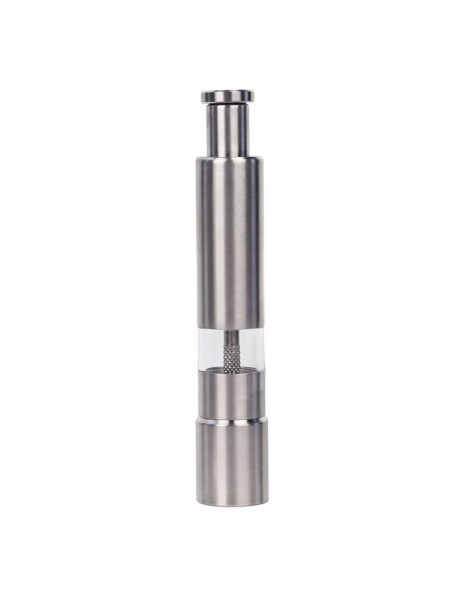 MOLINILLO MANUAL PARA SAL Y PIMIENTA 2.7X15CM AC.INOX MOLINILLO MANUAL PARA SAL Y PIMIENTA 2.7X15CM AC.INOX