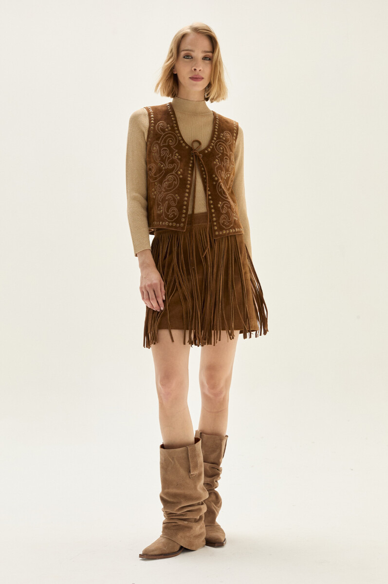 Chaleco Naomi - Camel 