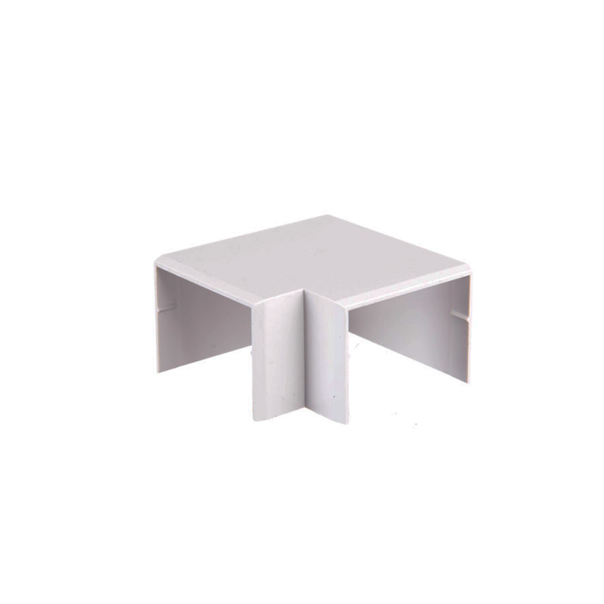 Codo plástico 90° blanco para ducto 40x30mm - ZO0743 