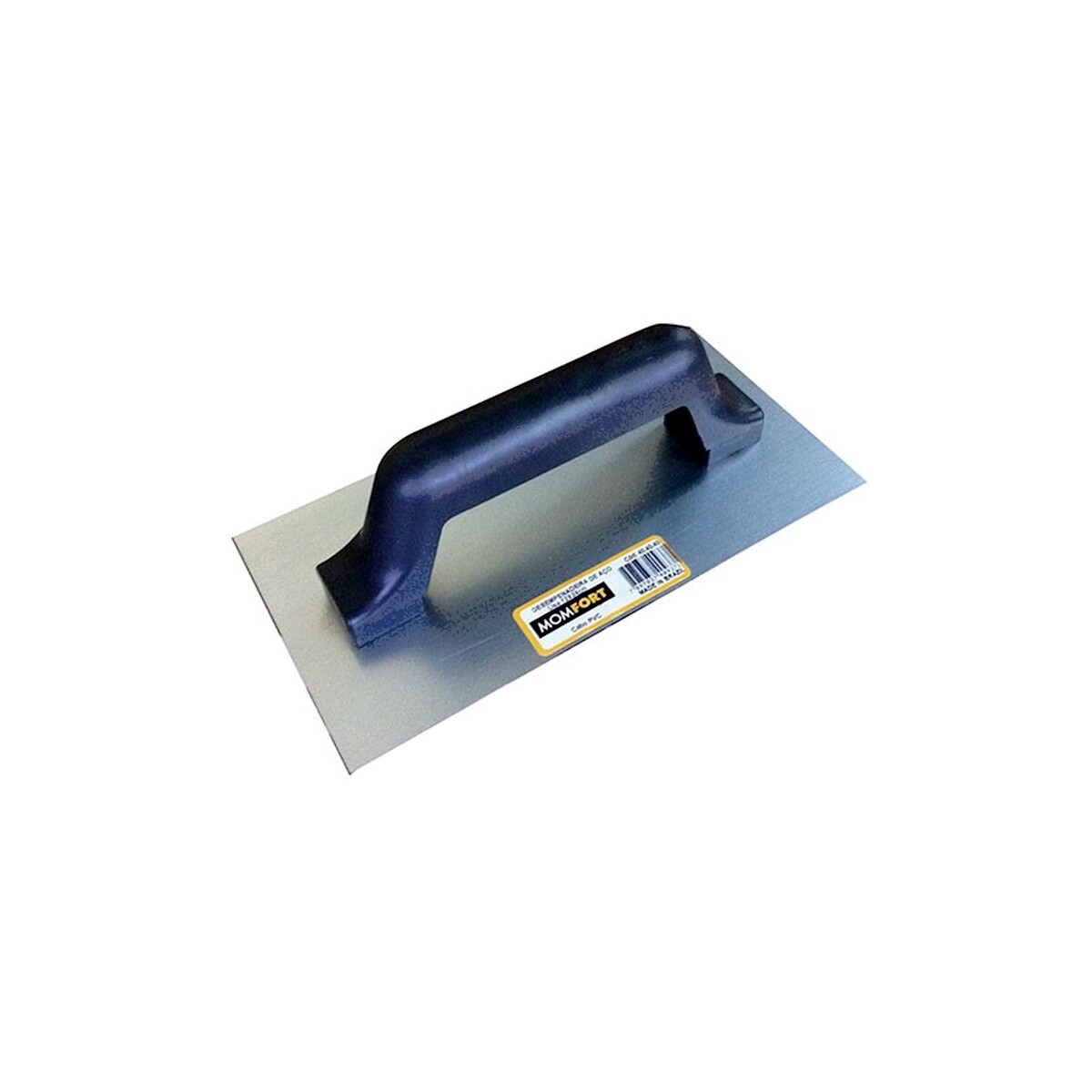Llana albañil lisa 12x24 cm cabo PVC MOMFORT 