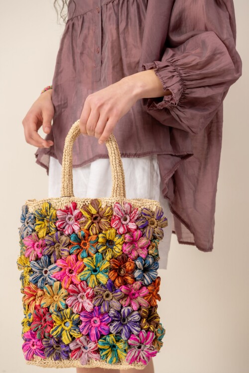 Bolso Flora multicolor