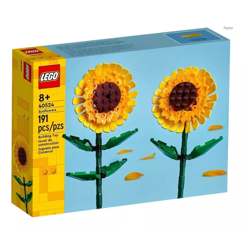 Lego Botanical Girasoles - Sunflowers 40524 - 191 Pz Lego Botanical Girasoles - Sunflowers 40524 - 191 Pz