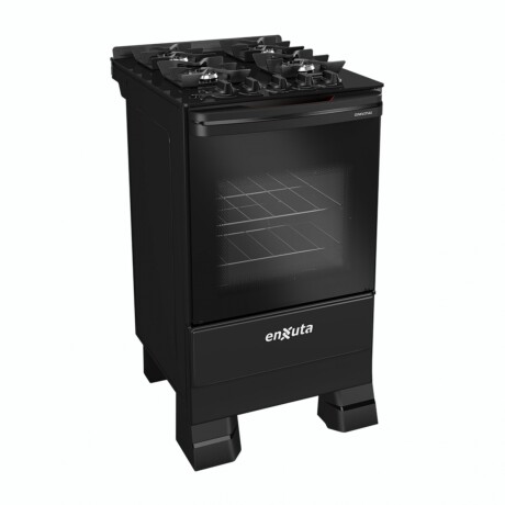 Cocina A Gas ENXUTA CENXV27542NG-1 Cuatro Hornallas Con Grill - Negra Cocina A Gas ENXUTA CENXV27542NG-1 Cuatro Hornallas Con Grill - Negra