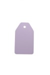 Tag rectangular liso 5x8,5 LILA