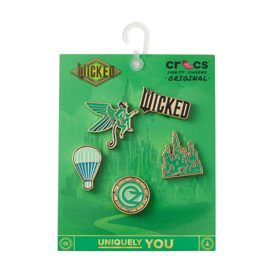 Jibbitz Wicked 5Pack Multicolor