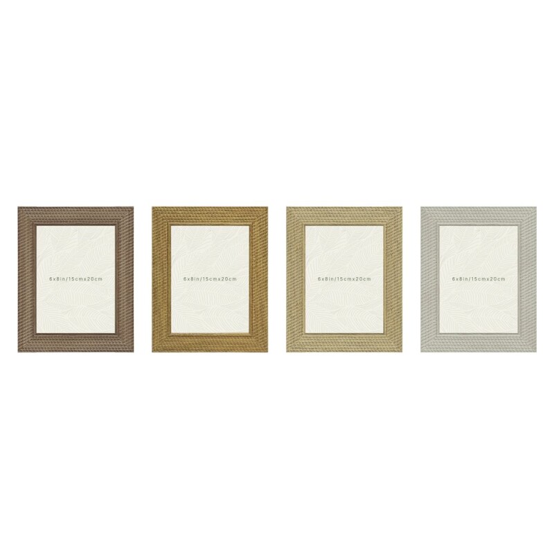 PORTARRETRATO PS 13x18CM SIMIL RATTAN PORTARRETRATO PS 13x18CM SIMIL RATTAN