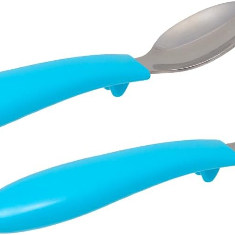 Set cubiertos metal ZOO BUBA celeste