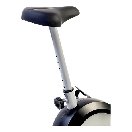 Bicicleta ergométrica Bravo 180E con freno magnético Gris/Negro