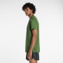 Polo Running Sport Essentials T-Shirt Hombre Green