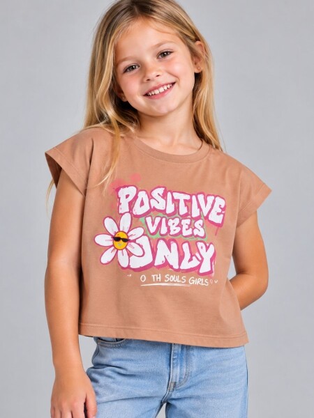 T-SHIRT N. SAILS 3440 M. C positive SALMON