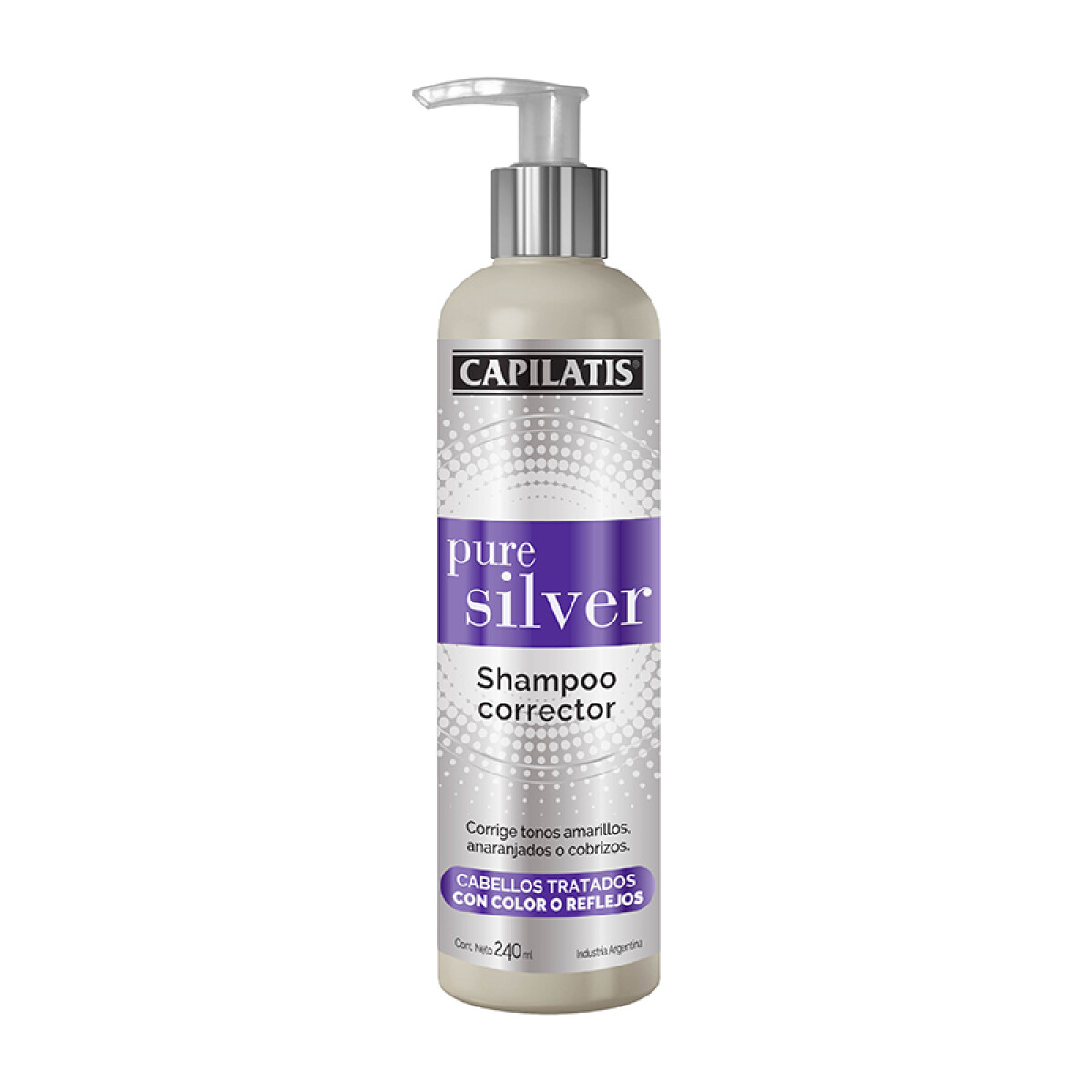 Capilatis Pure Silver shampoo corrector 