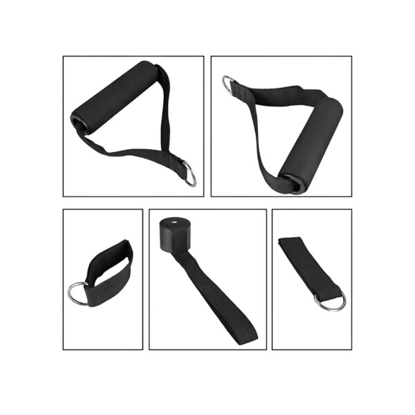 Set Bandas De Resistencia Elasticas Gym Entrenamiento Profesional Reforzadas Manijas Acero Con Bolso Imback Set Bandas De Resistencia Elasticas Gym Entrenamiento Profesional Reforzadas Manijas Acero Con Bolso Imback