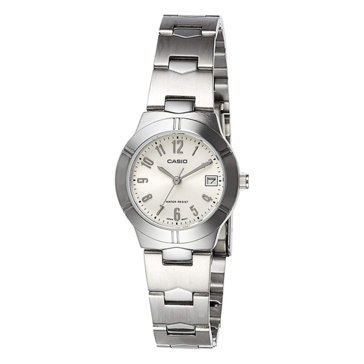 Reloj análogo en acero Casio dama - Plateado 