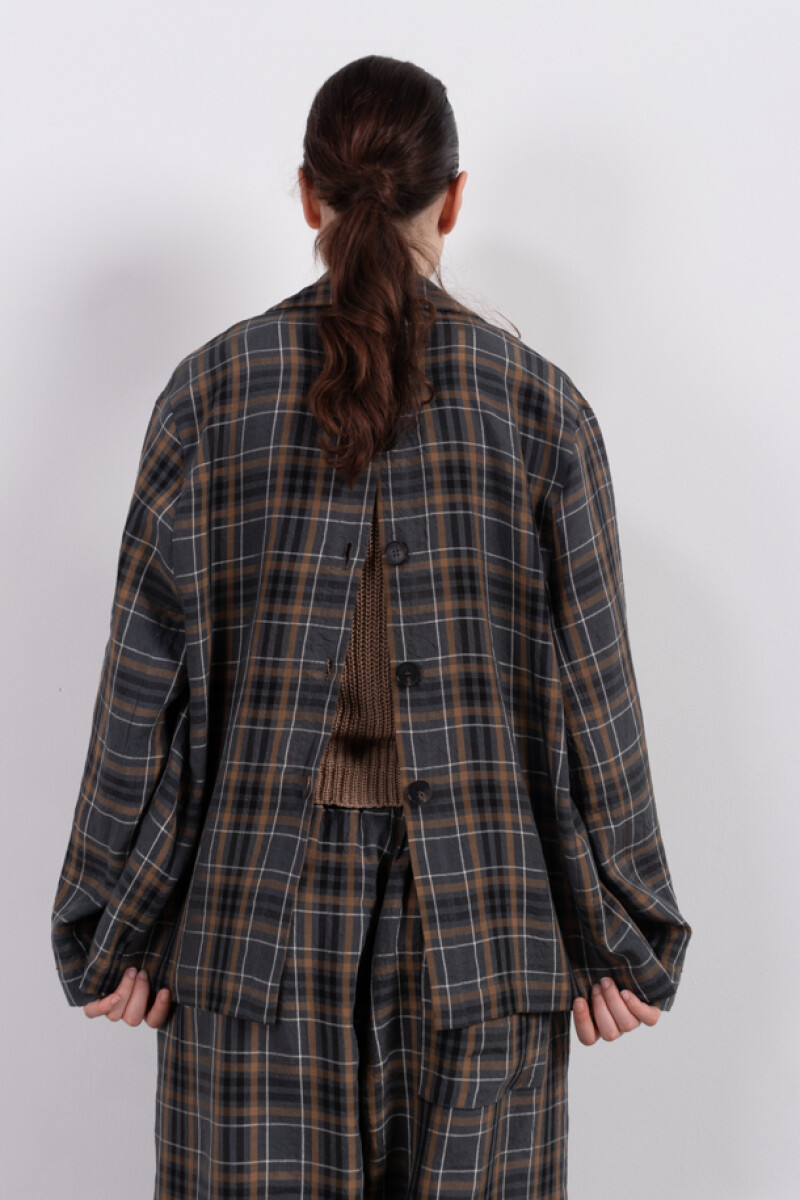 CHAQUETA ESPALDA BOTONES Multicolor