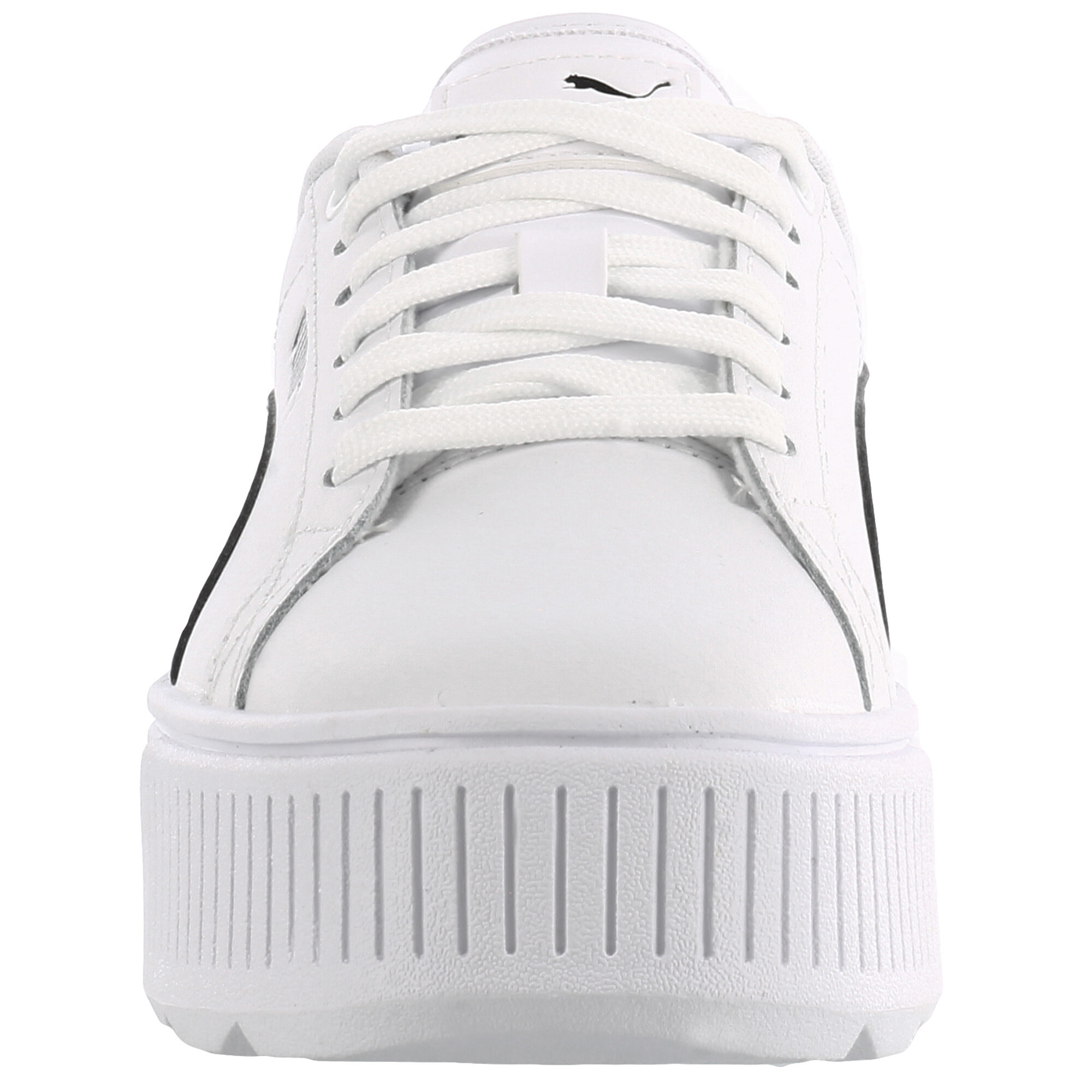 Karmen Plataforma Puma - Blanco/Negro — Peppos