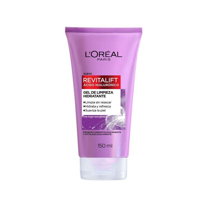 LOREAL REVITALIFT A.HIALU GEL LIMP HIDRA única
