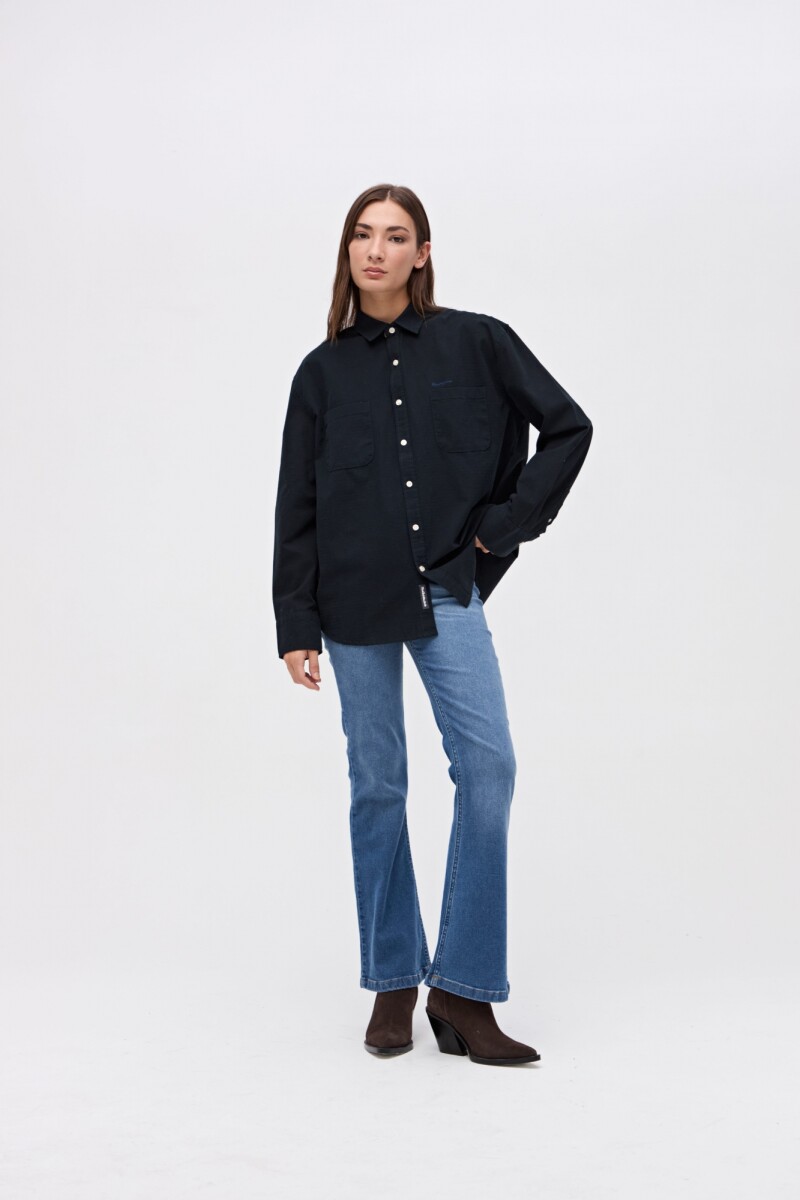 Sobrecamisa Dionne - Azul noche 