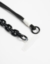 Llavero Cordón Llavero De Soga Maxi. - Negro