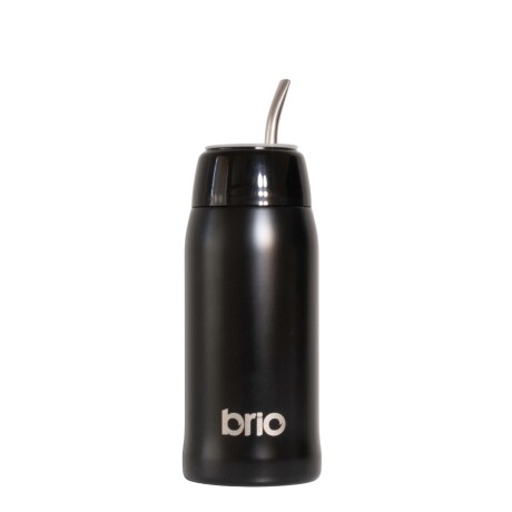 Termomate Autocebante 570ml Acero Inoxidable brio Bombilla Acero Termomate brio en acero inoxidable Negro