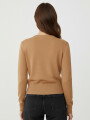 Cardigan Sacur Beige Oscuro