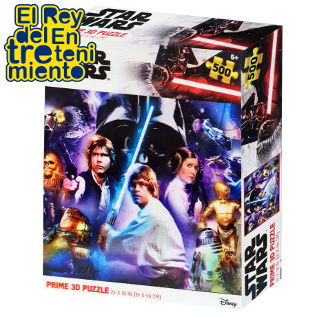 Puzzle Prime 3D Lenticular Star Wars Clásico 500pzs Din32637