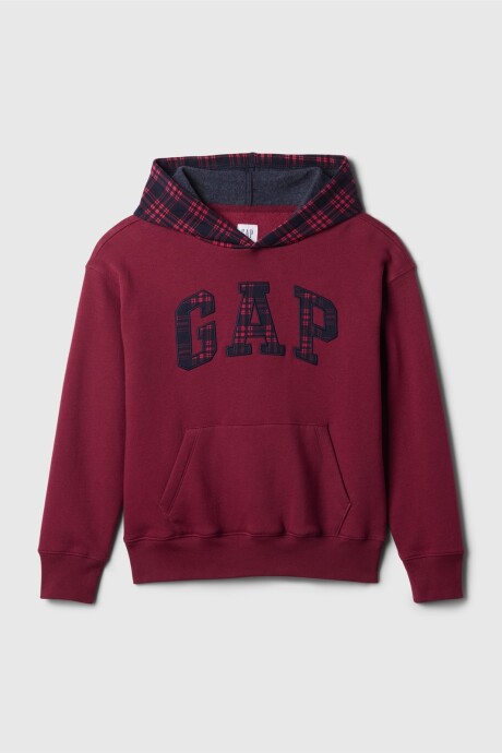 Buzo Canguro Logo Gap Niño Red Delicious
