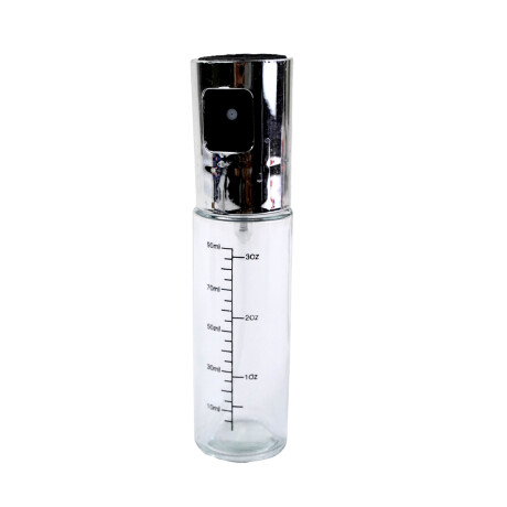 ACEITERA VIDRIO TAPA C/SPRAY 90ML 4.3X17CM CAJA ACEITERA VIDRIO TAPA C/SPRAY 90ML 4.3X17CM CAJA