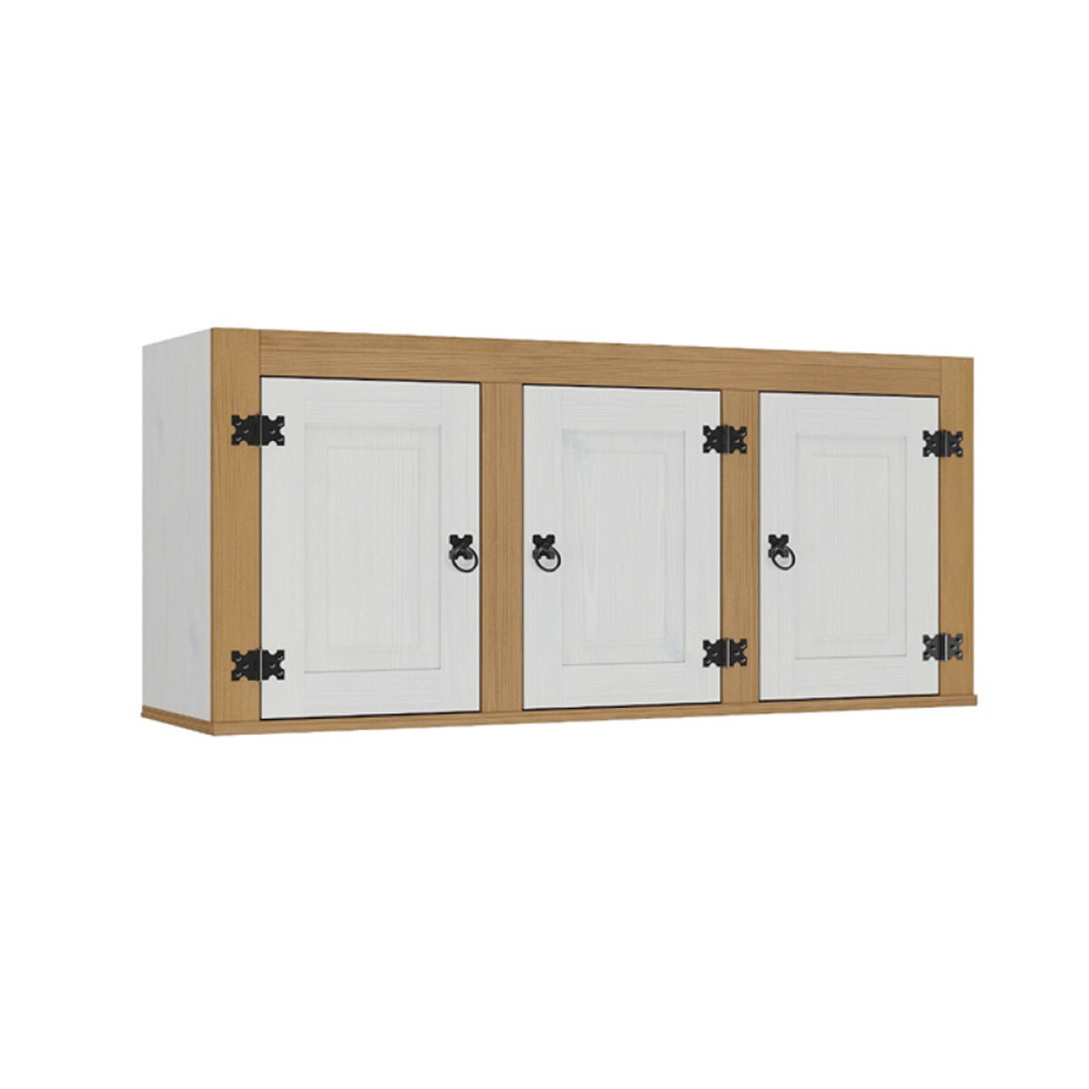 AÉREO 3 PUERTAS ALACENA EN MADERA MACIZA 