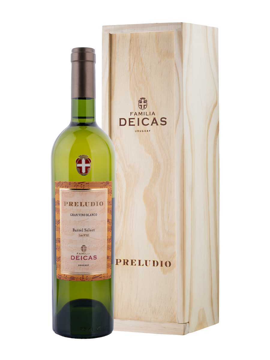 Vino Familia Deicas Preludio Blanco Con Estuche 750 ml Vino Familia Deicas Preludio Blanco Con Estuche 750 ml