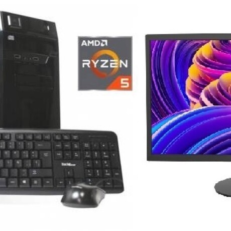 Combo Equipo Amd Ryzen 5 + Monitor 19" Nuevos! 001