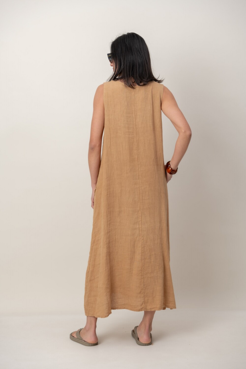 VESTIDO TIALLI Camel