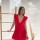 Vestido Muna rojo