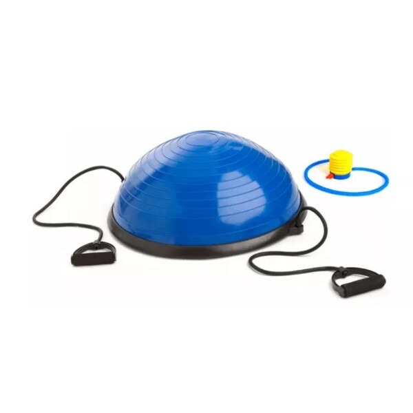 Bosu Media Esfera Balance y Equilibrio + Inflador + Bandas de Resistencia Bosu Media Esfera Balance y Equilibrio + Inflador + Bandas de Resistencia
