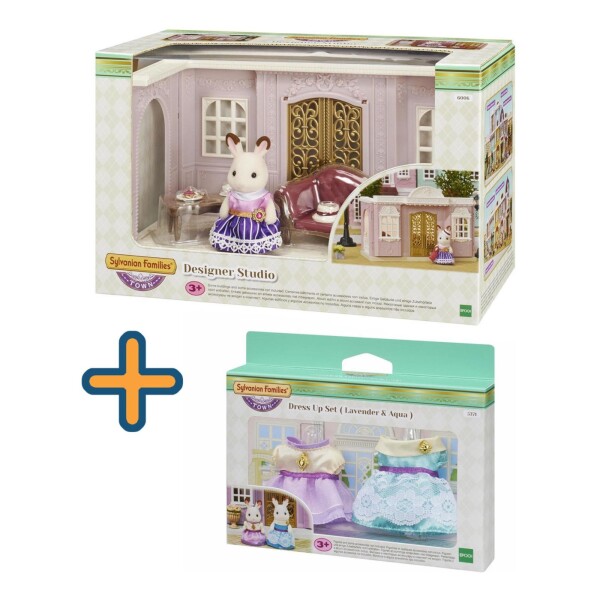 Sylvanian Families Estudio De Diseño Muñeco Niños + Regalo Sylvanian Families Estudio De Diseño Muñeco Niños + Regalo