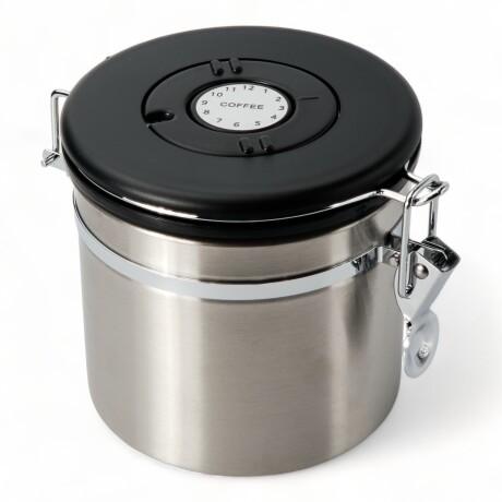 Recipiente Hermetico Ac-Inox para granos Valv Co2 1100ml Sin Color