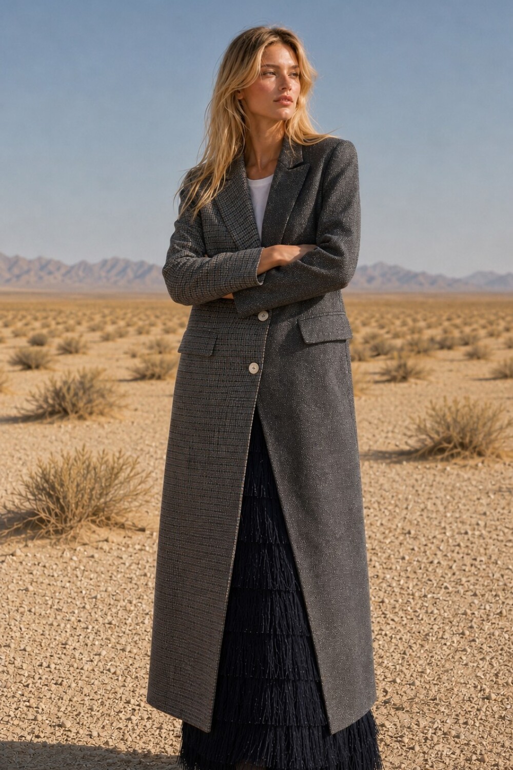 Double Trouble Coat Combinación 4