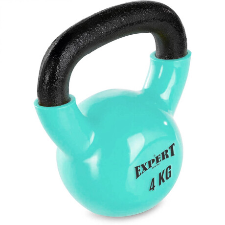 Pesa Rusa 4Kg Expert Hierro Macizo Kettlebell Mancuerna Recubierta Pesa Rusa 4Kg Expert Hierro Macizo Kettlebell Mancuerna Recubierta