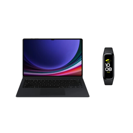 Samsung Galaxy Tab S9 Wifi 12+ 256 GB 11" +Keyboard Cover ¡Reloj Fit2 de Regalo! Graphite