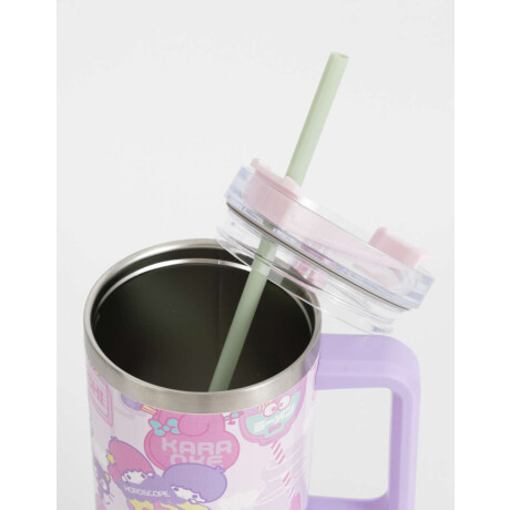 Vaso Metálico ''hello Kitty'' Combinacion Multicolor