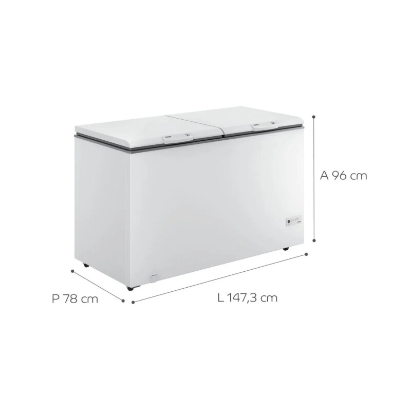Congelador Horizontal Consul 2 Tapas 536 Lts Congelador Horizontal Consul 2 Tapas 536 Lts