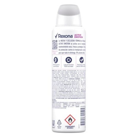 REXONA DESODORANTE EN AEROSOL WOMAN ACTIVE EMOTION 150ml REXONA DESODORANTE EN AEROSOL WOMAN ACTIVE EMOTION 150ml