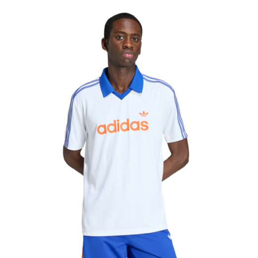 Remera Adidas Pinstr Jsy - Blanco Remera Adidas Pinstr Jsy - Blanco