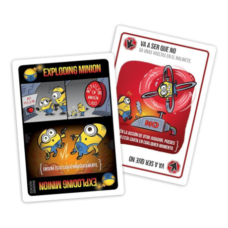 Juego De Mesa Exploding Kittens Exploding Minions +7 001
