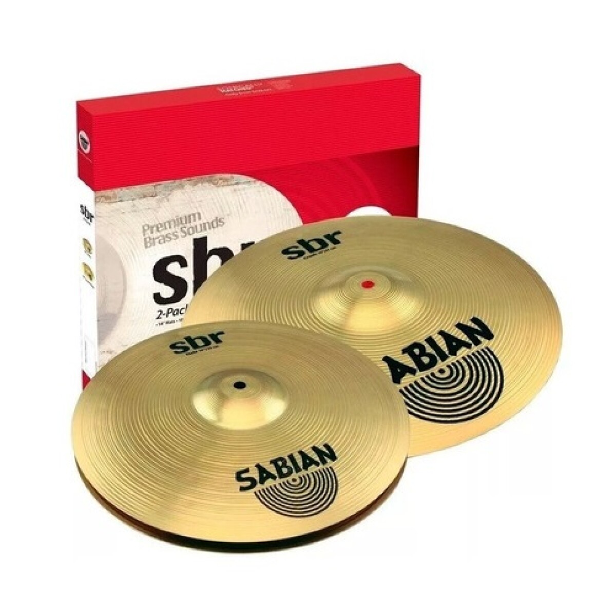 Platillo Pack Sabian Sbr Two Pack 14hh/18cr 