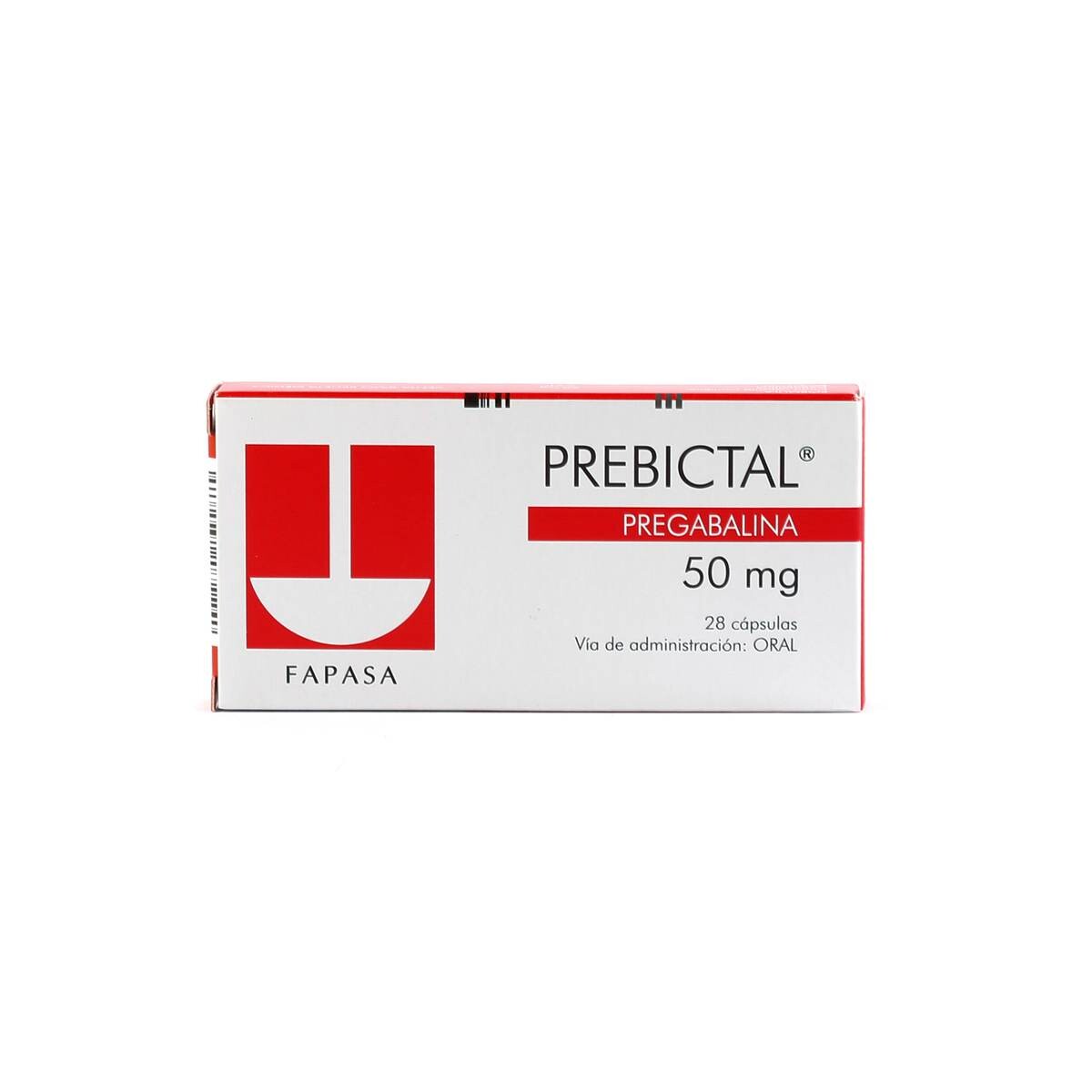 PREBICTAL 50 MG. CJ X 28 CÁPS. 