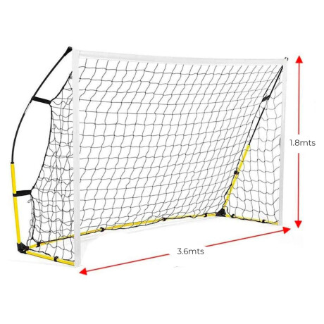 Arco De Fútbol 3.6x1.8 Mts Portátil Plegable + Red Dep009005